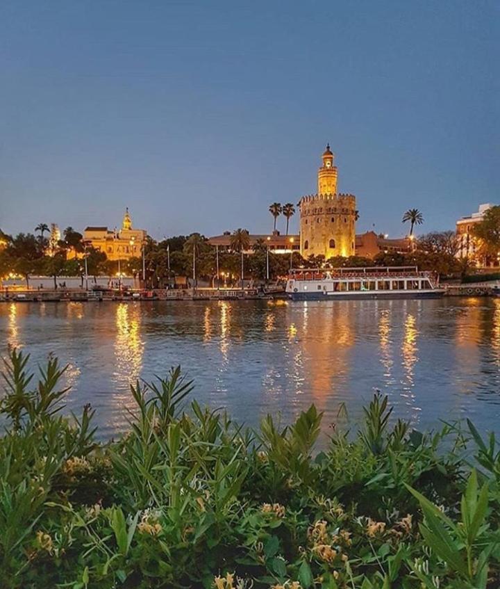 Apartamento Con Vistas Al Rio Guadalquivir En Triana, Sevilla エクステリア 写真
