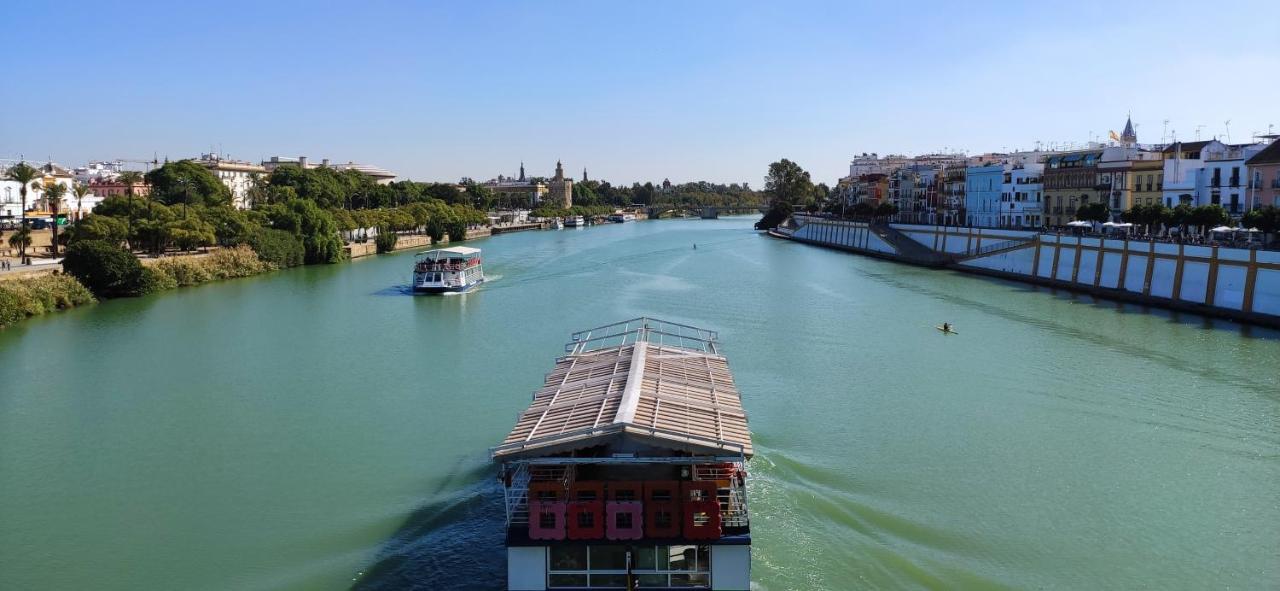 Apartamento Con Vistas Al Rio Guadalquivir En Triana, Sevilla エクステリア 写真